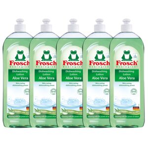 Frosch prostriedok na umývanie riadu aloe vera (5x750ml)