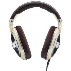 Слушалки Sennheiser HD 599, с отделящи се кабели, слонова кост, кафяви