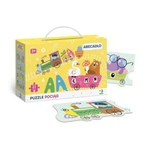 Dodo Toys ABC vláčik – 21-dielna skladačka