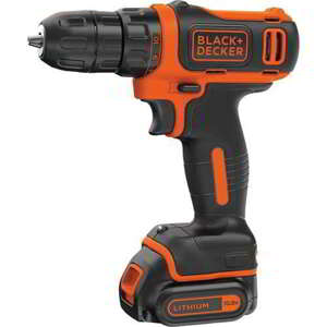 Black&Decker BDCDD12K Aku Vŕtačka/skrutkovač (s akumulátorom)