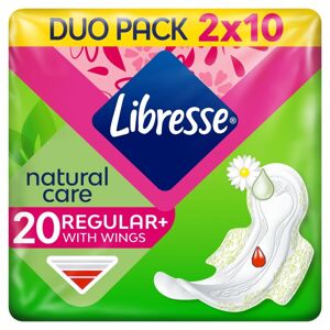 Libress Natural Care Ultra normal Hygienické vložky s krídelkami 20ks
