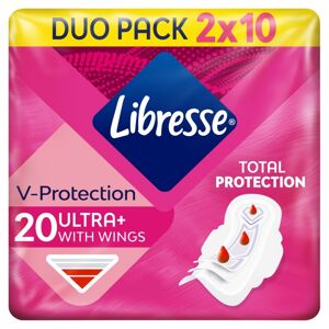 Libress Natural Ultra normal Hygienické vložky s krídelkami 20ks