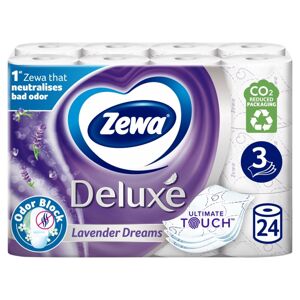 Zewa Delux Lavender Dream 3-vrstvový toaletný papier 24ks