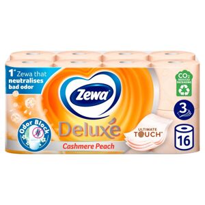 Zewa Deluxe Cashmere Peach 3 Ply Toaletný papier 16 roliek