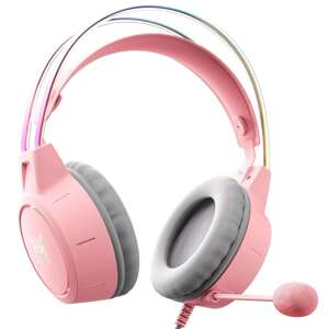 Onikuma X15 Pro Káblové Herné Headset - Ružová