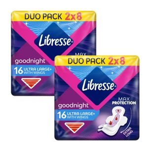 Libresse Hygienická vložka na dobrú noc 2x16ks