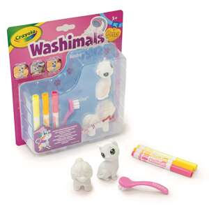 Crayola Washimals umývateľné zvieratká Hrací set - Pes a mačka