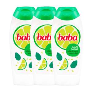 Detský sprchovací kúpeľ Zelený citrón 3x400ml