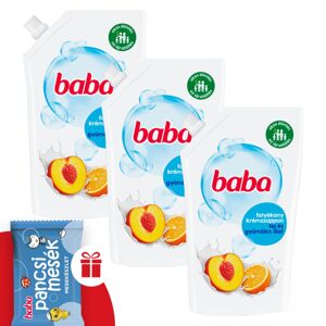 Detské mlieko a ovocie Tekuté mydlo 3x500ml