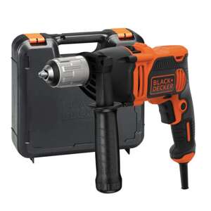 Dutinová vŕtačka Black + Decker BEH850K-QS, oranžovo-čierna