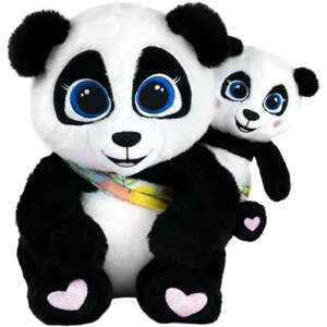 TM toys Interaktív plyš - Panda mama a BaoBao