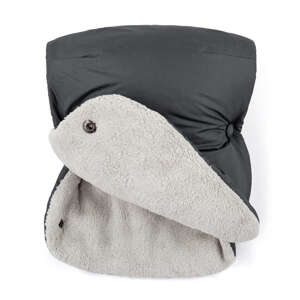 Petite and Mars Rukavice / ohrievač rúk na kočík Jasie Charcoal Grey