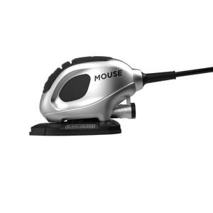 Black and Decker BEW230SBCK-QS Vibračná brúska 55W, čierna