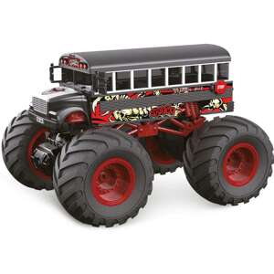 Buddy Toys Big Foot Diaľkovo ovládaný autobus (BRC 18.421) - čier...