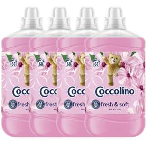Coccolino Silk Lily Aviváž koncentrát 272 praní 4x1700ml
