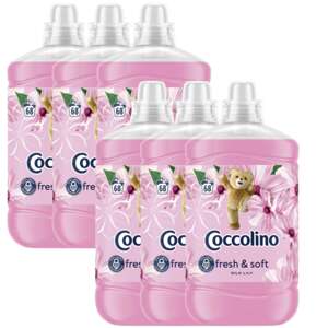 Coccolino Silk Lily Aviváž koncentrát 408 praní 6x1700ml
