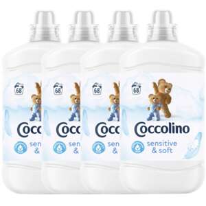 Coccolino Oplachovací koncentrát Sensitive Pure 272 4x1700ml
