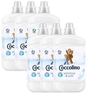 Coccolino Sensitive Pure Rinse Concentrate 408 wash 6x1700ml