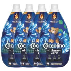 Coccolino Ultimate Care Ultra Concentrated Rinse Fresh Sky 232 4x870ml