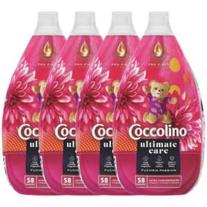 Coccolino Ultimate Care Ultra Concentrated Rinse Fuchsia Passion...