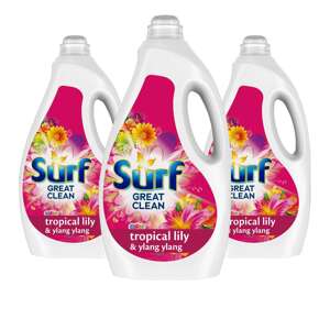 Surf Prací gél Tropical 180 wash 3x3l